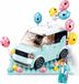 Sluban Girls Dream Mini Handcraft Groene Auto bouwspeelgoed kinderen vanaf 8 jaar – Constructiespeelgoed modelbouw auto – bouwdoos met 236 bouwstenen en 1 minifiguur – M38-B1087