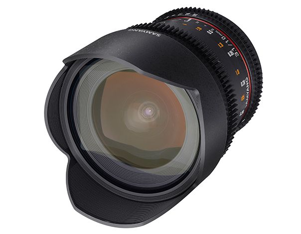 Samyang 10mm T3.1 VDSLR ED AS NCS CS II Lens - Canon - Black