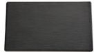 EMGA Melamine serveerplateau slate - 2/4GN - zwart - 53 x 16.2 cm