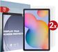 Rosso Tablet Screen Protector Geschikt voor Samsung Galaxy Tab S6 Lite | TPU Display Folie | Ultra Clear | Case Friendly | Duo Pack Beschermfolie | 2-Pack