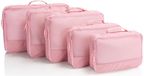 HEYS EcoTex Packing Cubes Set 5pc Pink