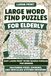 Large Word Find Puzzles for Elderly: Easy Word Find Puzzles for Seniors Featuring Food, Cooking, and Nostalgic Kitchen Memories