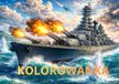 Kolorowanka: okręty wojenne