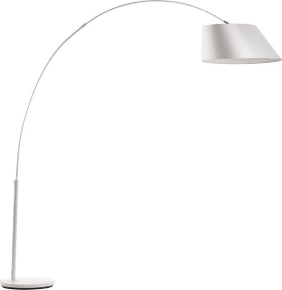 Zuiver arc vloerlamp - wit