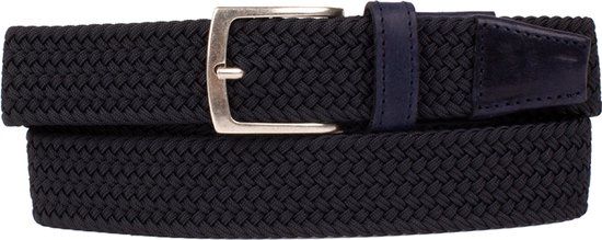Presly & Sun Heren Elastische Riem Blauw 105cm