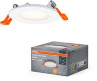 Osram Downlight Slim 85mm LED inbouwlamp 4.5W 3000K warm wit 240 lumen plat ontwerp IP20