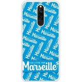 Marseille Bedrukt siliconen hoesje compatibel met Redmi Note 8 Fier d'être