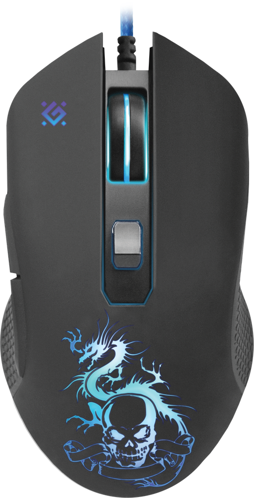 Defender GM-090L - Muis - Zwart