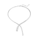 Swarovski Matrix Zilverkleur Ketting
