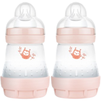 MAM Easy Start Anti Colic Pink Bottle – 2 x 160 ml
