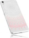 Mumbi Sony Xperia XA Back Cover Roze, Transparant, Wit