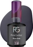 Pink Gellac Gellak - 358 Dove Grey 15ml - Grijze Gel Nagellak - Gellac - Gel Nagels Producten