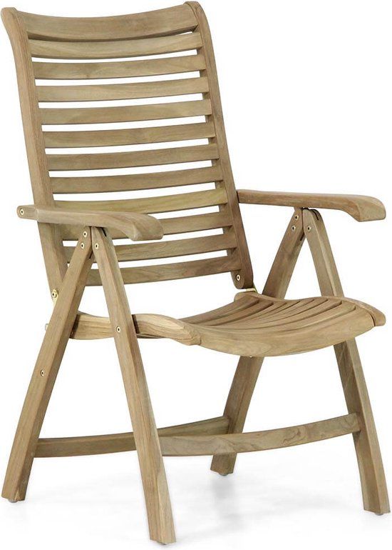 Garden Collections Birmingham/Derby 3-delige tuinset - 80 cm - inklapbaar