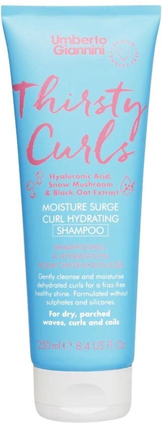 Umberto Giannini - Thirsty Curls Moisture Surge Shampoo - 250 ml