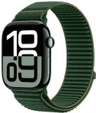 Strap-it Wave nylon bandje met klittenbandsluiting - donkergroen