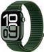 Strap-it Wave nylon bandje met klittenbandsluiting - donkergroen