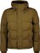 Superdry Korte Everest Pufferjas met Capuchon Heren Khaki Maat L
