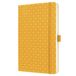 SIGEL Weekagenda Flair A5 2027 (NL/FR/EN/DU) Mango Yellow Hardcover