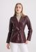 Felix Hardy Leren Jas Dames Bordeaux - L