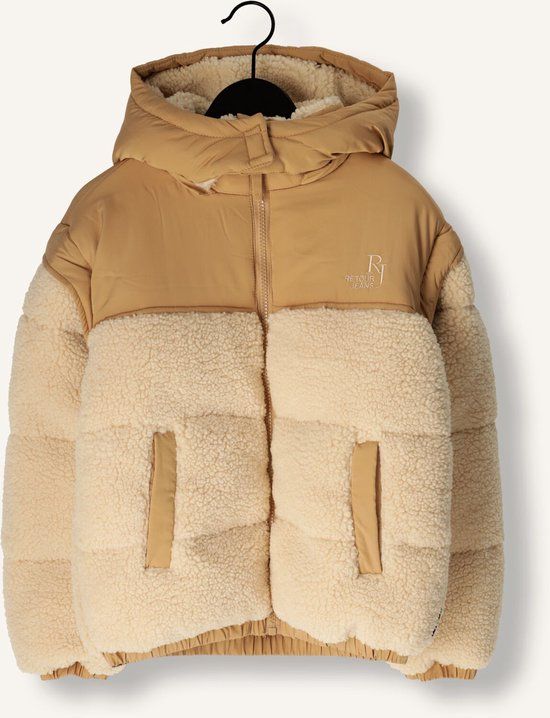 Retour Jeans Retour Chloe Jassen Meisjes - Winterjas - Creme - Maat 170/176