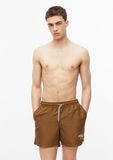 s.Oliver Zwemshorts bruin / wit
