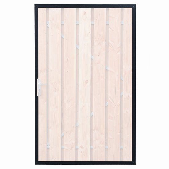 Merkloos Tuindeco Luxe stalen kader voor 90, 100 en 110 cm deuren
