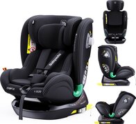 Babyauto Melange Autostoel i-Size & Isofix Groep 0/1/2/3 - Vanaf 40 cm tot 150 cm - Draaibaar - SPS Bescherming - Zwart