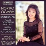Saintsaëns BIS Records Noriko Ogawa, Tapiola Sinfonietta, Jean-Jacques Kantorow - Saint-Saëns: Piano Concertos Nos. 1 & 2 (CD)