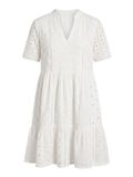 Apricot Gecombineerde broderie-jurk met gelaagde rok