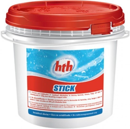 HTH Chloorsticks 4,5 kg - 300 gram per stick