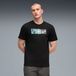 PUMA Shirt 'Sunset Drive' pastelblauw / groen / zwart