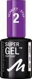 MANHATTAN Cosmetics Top Coat Super Gel Top Coat 1, 12 ml