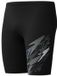Speedo Medley Logo Jammer Heren - Zwart/Grijs - XXL