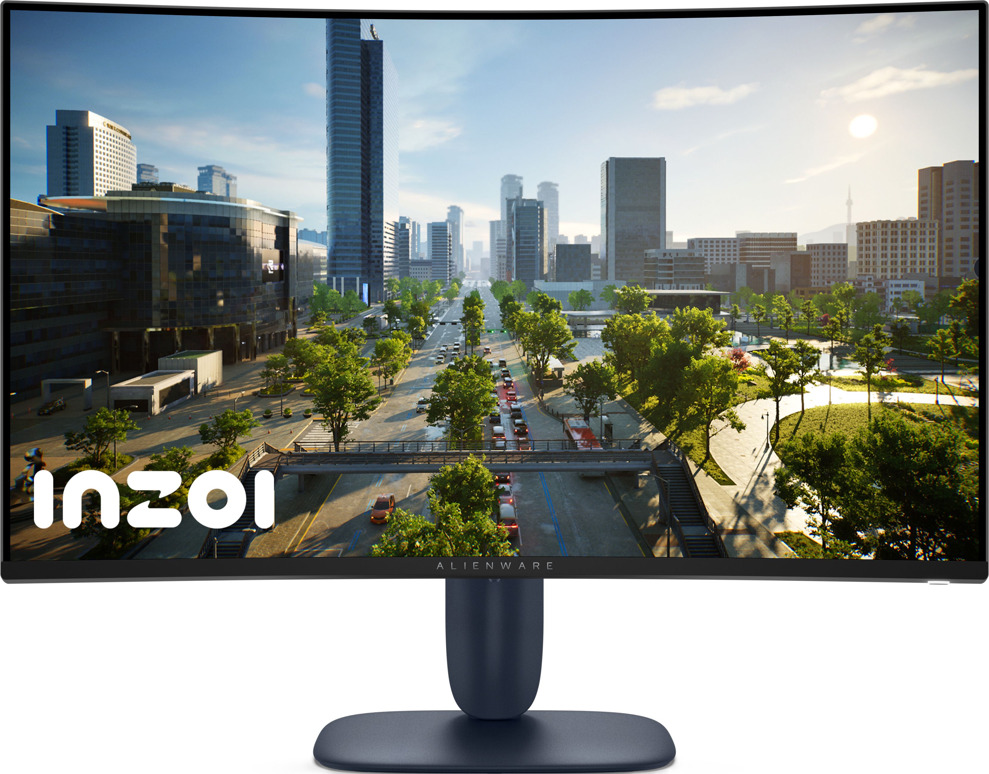 Alienware AW3225DM computer monitor 80 cm (31.5") Wide Quad HD LCD Blauw