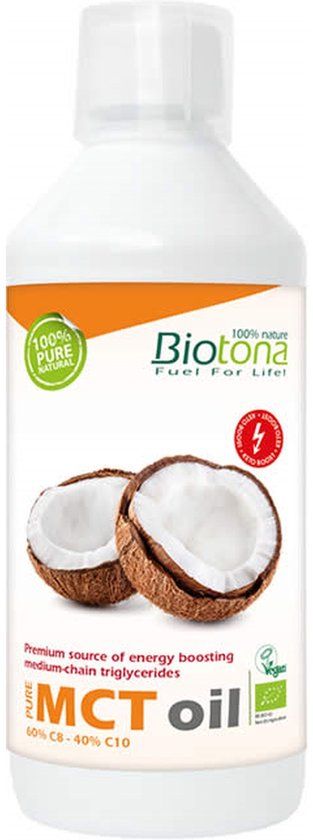 Biotona MCT Olie puur bio 500ml