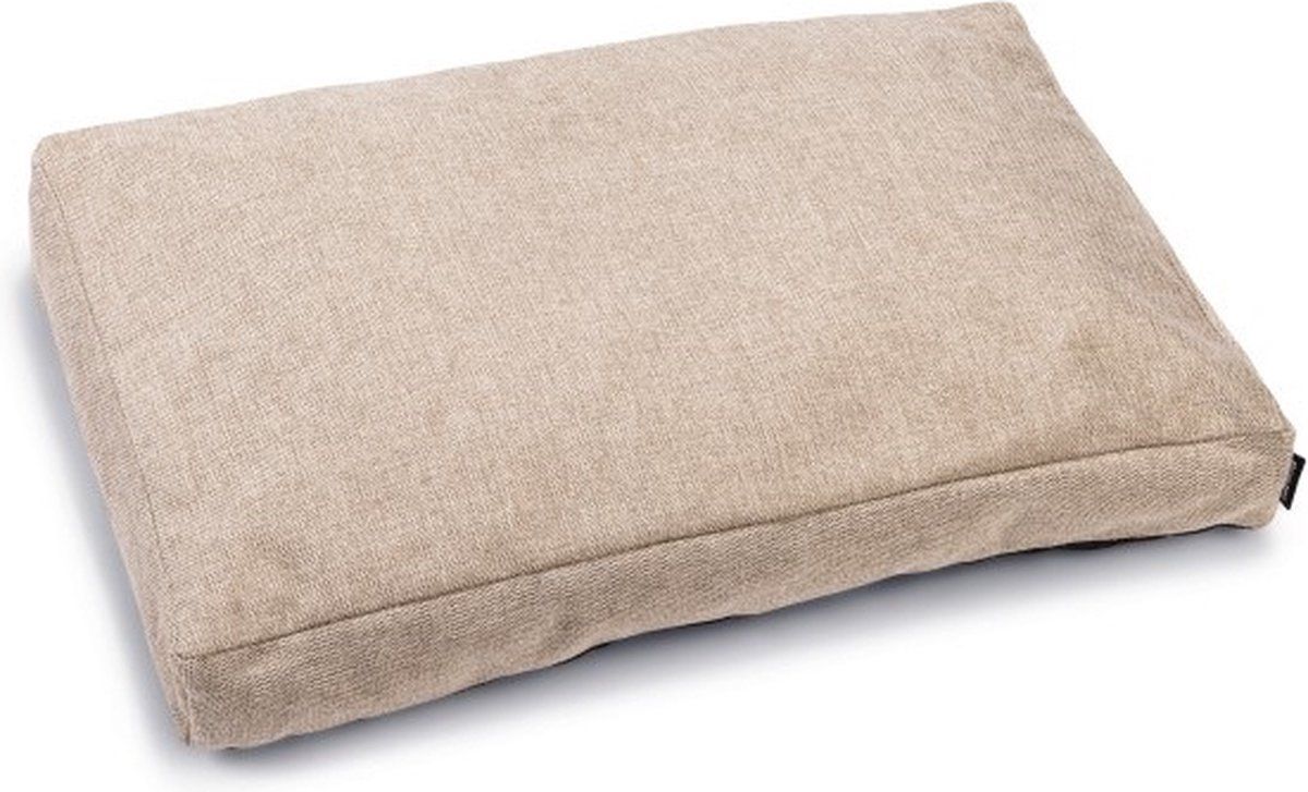 Beeztees Memory Foam Ligkussen Zia Beige 75x50 cm