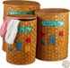 Relaxdays Bamboe wasmand set van 3