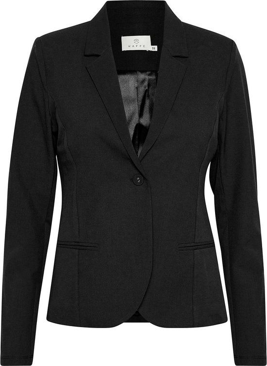 Kaffe Jillian Blazer - Zwart - Maat 42 - Dames