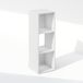 Furinno Pelli Kubieke opbergkast, boekenkast, boekenplank, 3-kubus, wit