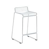 HAY Chaise de bar Hee Low 65 cm Galvanisé
