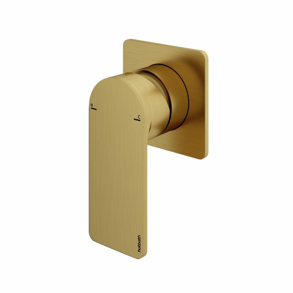 hotbath Gal GL031 inbouw douche mengkraan geborsteld messing PVD