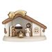 THUN - Set complet de crèche : Sainte Famille - version blanche - figurines de crèche classiques - céramique - 37 x 27 x 26,2 cm