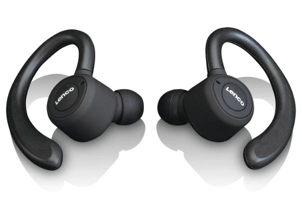 Lenco EPB-460BK True Wireless Bluetooth Sport Oordopjes - Zwart