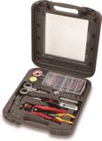 Kemper professionele gassoldeerset XXL met oplaadbare microbrander - 12 delig