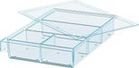 Siemens Plank Transparant koelkastonderdeel & -accessoire