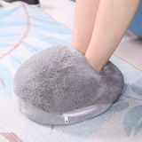 BeltAvenue Holding B.V. Chauffe-pieds USB portable - Chauffage électrique pour pieds confortables - Gris