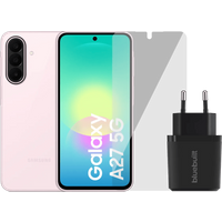 Samsung Galaxy A27 128GB Roze 5G + Basis Accessoirepakket