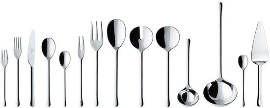 Villeroy & Boch Udine Bestekset - 70-Delig - Zilver - RVS - Vaatwasserbestendig