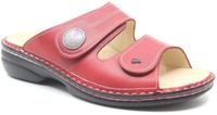Finn Comfort Muiltjes 'Pantolette Damen 02550 423147 Echtleder in rot' rood