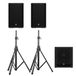 Electro-Voice ZLX-15P G2 Enceinte active avec subwoofer et pieds